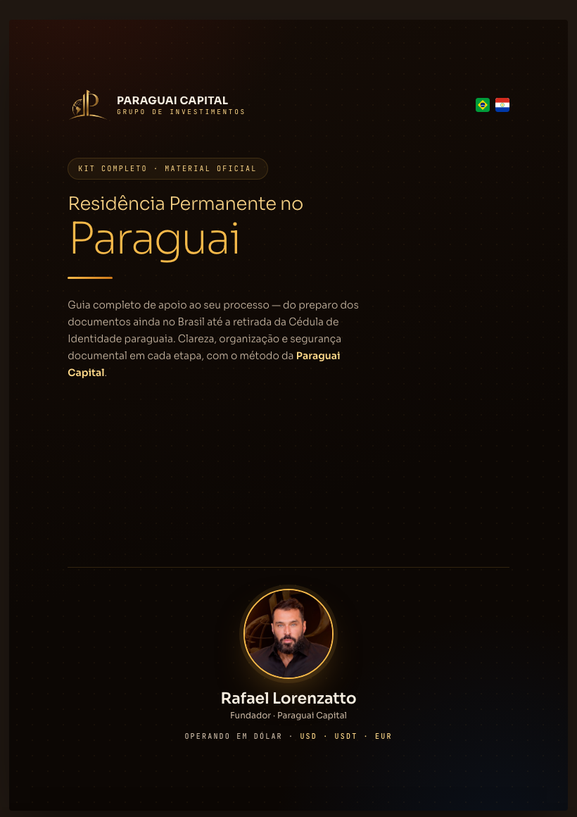E-book Residência Permanente no Paraguai